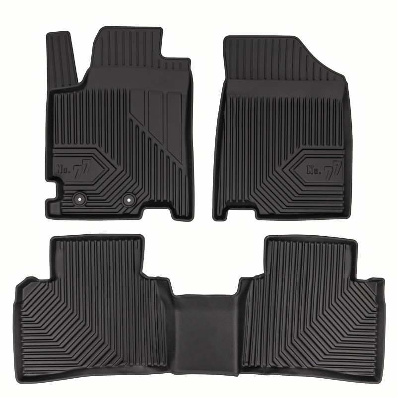 Tappetini compatibili con JAC J7 Plus dal 2024 in poi, su misura in Gomma TPE