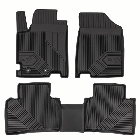 Tappetini compatibili con JAC J7 Plus dal 2024 in poi, su misura in Gomma TPE