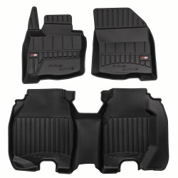 Tappetini compatibili con Honda Civic VIII 2006-2011, su misura in Gomma TPE