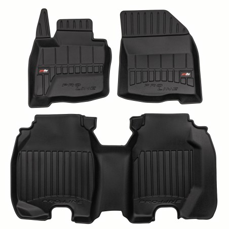 Tappetini compatibili con Honda Civic VIII 2006-2011, su misura in Gomma TPE