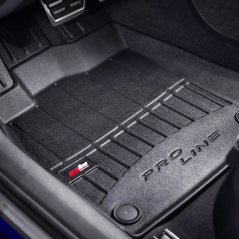 Tappetini compatibili con Jeep Wrangler 4xe dal 2021 in poi, su misura in Gomma TPE