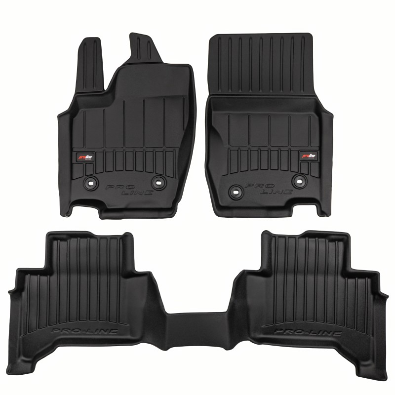 Tappetini compatibili con Toyota Land Cruiser J250 dal 2024 in poi, su misura in Gomma TPE