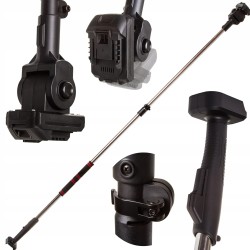 Asta telescopica regolabile 140-225 cm per motosega a 3 pin