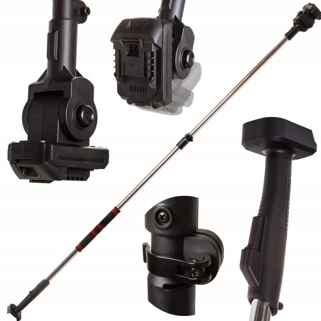 Asta telescopica regolabile 140-225 cm per motosega a 3 pin