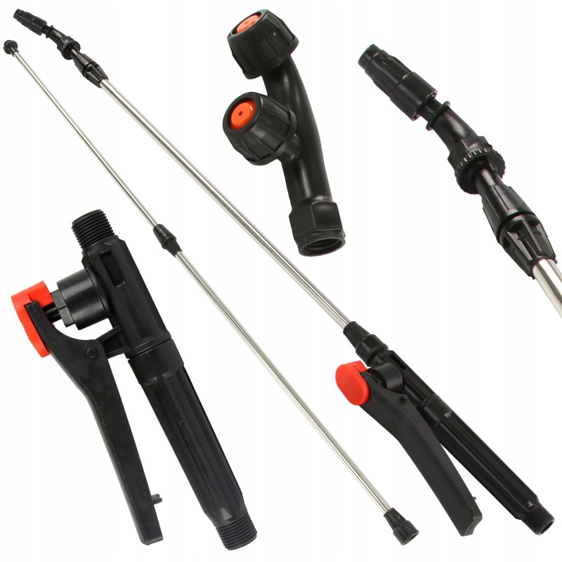 Lancia telescopica regolabile per atomizzatore 46-82 cm