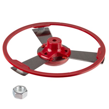 Lama per decespugliatore con protezione lunghezza 85 mm