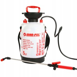 Irroratore manuale da 5 litri lancia 58 cm 4 ugelli intercambiabili