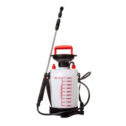 Irroratore manuale da 5 litri lancia 58 cm 4 ugelli intercambiabili