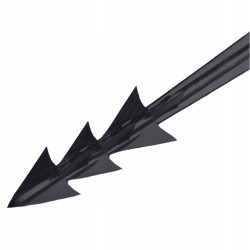 Set Picchetti Chiodi per Agrotessuto Telone |  50 Pezzi | Lunghezza: 20,9 cm | Testa: 6,7×3,8 cm | per Giardino Orto