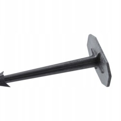 Set Picchetti Chiodi per Agrotessuto Telone |  50 Pezzi | Lunghezza: 20,9 cm | Testa: 6,7×3,8 cm | per Giardino Orto