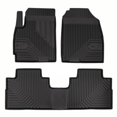 Tappetini compatibili con Jetour X70 Plus dal 2024 in poi, su misura in Gomma TPE