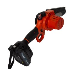 Motosega a Batteria 21V 6" con asta telescopica regolabile 140-225 cm