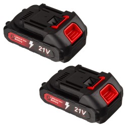 Cesoie da potatura a batteria 21V 2,5 Ah diametro di taglio 25 mm