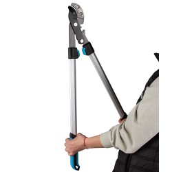 Cesoie da potatura per rami secchi lama ad incudine lunghezza 760 mm diametro taglio 45 mm