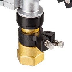 Irrigatore ad impulso con rotazione regolabile 0°-360° filettatuta 1"