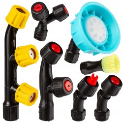Set di 7 ugelli per irroratore elettrico, ugello triplo doppio e singolo