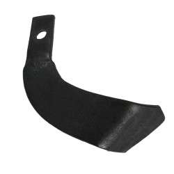 Set di 2+2 Lame zappette sinistre e destre per motocoltivatore 148x42mm spessore 5,5mm foro Ø10mm