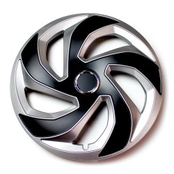 Blueshyhall 4 Coprimozzo Per Auto, Colore Argento, OD - Foto 3