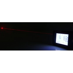 Telemetro Metro Laser 50m Misuratore di distanza Distanziometro display LCD