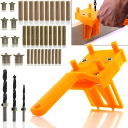 Sollbry Set di 3 frese per legno con gambo da 8 mm con cuscinetto per