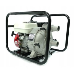 Motopompa a scoppio 2" Motore benzina 196cc 4 tempi 7 CV Prevalenza 26m Autoadescante Portata 30.000 Litri/ora
