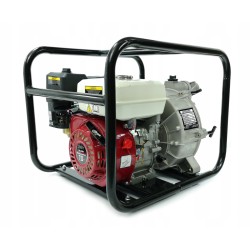 Motopompa a scoppio 2" Motore benzina 196cc 4 tempi 7 CV Prevalenza 26m Autoadescante Portata 30.000 Litri/ora