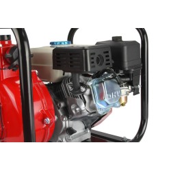 Motopompa a Scoppio per Irrigazione 4 Tempi Benzina OHV 7 CV Altezza di Sollevamento 65m Autoadescante Portata 600 L/min