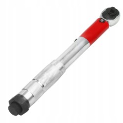 Chiave Dinamometrica A Cricchetto 1/4" | 5-25Nm | Lunghezza 265 mm Impugnatura Regolabile | Meccanismo Di Bloccaggio