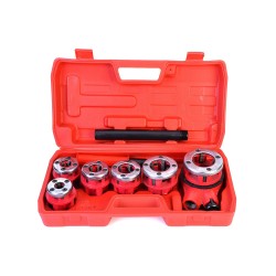 Set filettatrice filiera per tubi idraulici 6pz filiere tubo idraulico prolunga
