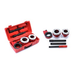 Kit Filettatrice Manuale A Cricchetto 12-R | 6 Matrici NPT Da 1/2 A 2 Pollici