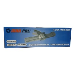 Polifusore saldatore 1850W salda tubi polipropilene PVC 4 matrici 16-32 mm