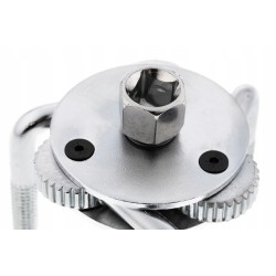 Chiave per Filtro per Olio Mascellare + Adattatore 1/2" | 3 Braccia | 50-120 mm