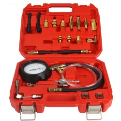 Set kit Tester misuratore pressione olio carburante motore auto 21pz adattatori