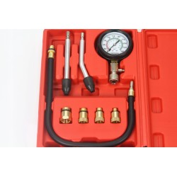 Set kit Tester misuratore compressione per motore benzina 8pz cilindro pistone