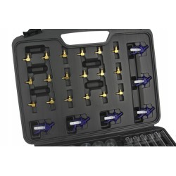 Misuratore flusso per iniettori Common-Rail Diesel Flussometro tester 6 cilindri