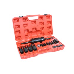 Kit estrattore iniettori motore diesel 14 pz universale con martello scorrevole