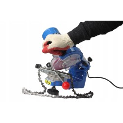 Affilatrice per Dischi Seghe circolari 250W elettrica disco diamantato Ø125mm 2850 giri/min base 370x270 mm 4 adattatori