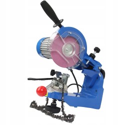 Affilatrice per Dischi Seghe circolari 250W elettrica disco diamantato Ø125mm 2850 giri/min base 370x270 mm 4 adattatori