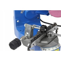 Affilatrice per Dischi Seghe circolari 250W elettrica disco diamantato Ø125mm 2850 giri/min base 370x270 mm 4 adattatori