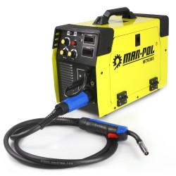 Saldatrice Inverter MIG MAG / MMA / TIG | 250A | Cavo Alimentazione 2 m | Cavi + e - 4 m | Raffreddamento Attivo | Corrente Regolabile