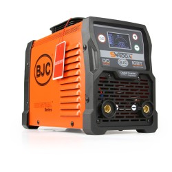 Saldatrice Inverter + Maschera | 20-200A | 230/110V |14x30x20 cm | Modalità MMA, Hot Start, Arc Force, Lift Tig, VRD