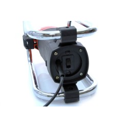 Vibratore elettrico per calcestruzzo cemento 2400W Motore Vibrante 4500 rpm Attacco Rapido