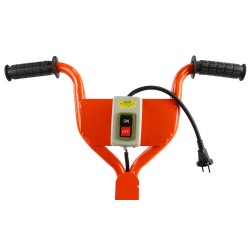 Staggia Vibrante Elettrica per Cemento Calcestruzzo | 200 W | 1,5 m x 14 cm | 2800 giri/min | Raggio di Azione 18 cm