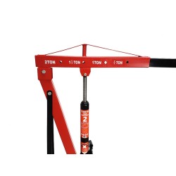 Gru gruetta idraulica 2000 kg da Officina da Pieghevole carico da 2T Sollevamento Motori