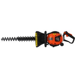 Tagliasiepi a Scoppio Benzina Lama 56 cm Motore Benzina 26cc Manico Girevole 2 Tempi monocilindrico Easy Starter