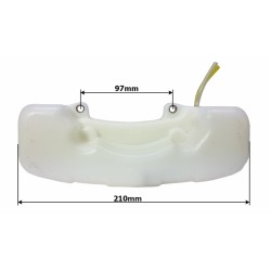 Serbatoio carburante benzina per mototrivella barca ricambio tappo filtro