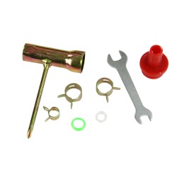 Irroratore Nebulizzatore a Scoppio | 25 bar | 12 L/min | Tubo Lancia 10 m | Pompa Motopompa Diserbo