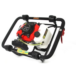 Motore a combustione 63cc per mototrivella Trivellatrice giardino terreno 5.2CV a scoppio Benzina 4 Tempi 50 Nm