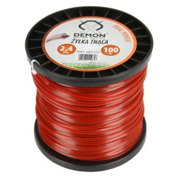 Filo da Taglio per Decespugliatore Tagliabordi Tagliaerba Tosaerba | Quadrato | Rinforzato | 100 Metri | Diametro 2,4 mm