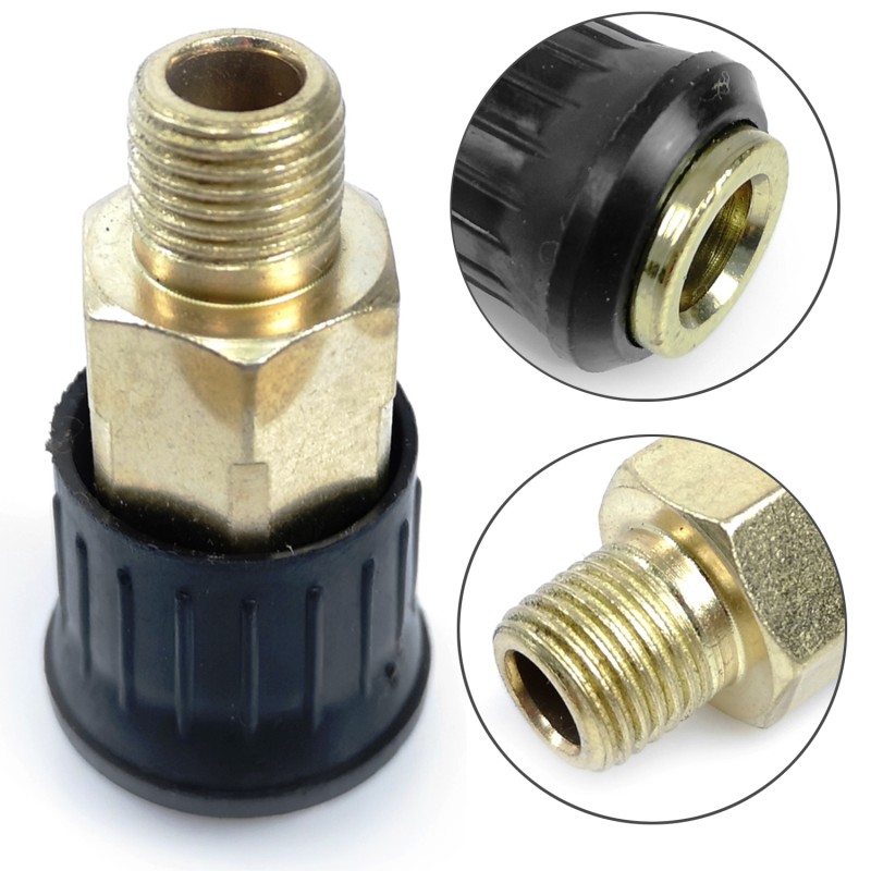 2 pezzi valvola auto spina a leva Air Chuck 1/4 NPT ottone valvola auto adattatore rapido con clip 150 – 250 MPa 8 mm adattatore valvola auto Air